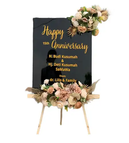 Papan Bunga Akrilik Bogoarum